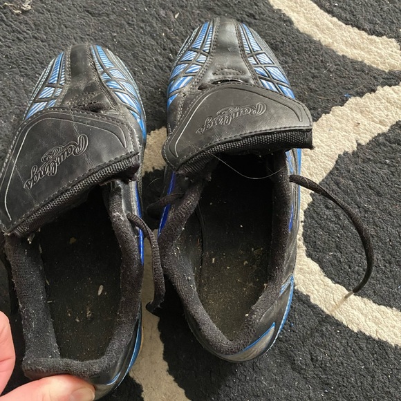 Rawlings cleats, size 5, black and blue. - Picture 4 of 6